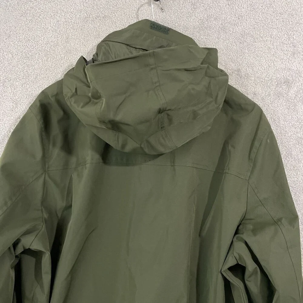 NEW Champion Men's L Rain Windbreaker Jacket Mesh Lining Full-Zip Outerwear